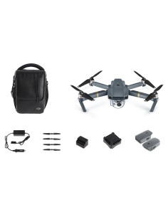 Dron Cuadricóptero DJI Mavic Pro Combo con 3 Baterías y Accesorios