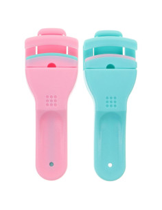 Rizador de Pestañas Beaupretty 2 Piezas Plástico Rosa y Azul