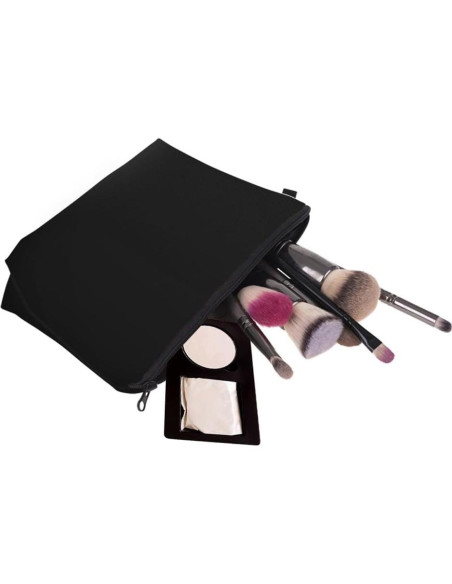 Bolsa de Maquillaje de Viaje Aiphamy Negra 19.1x12.2 cm