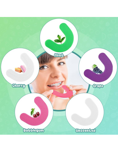 Galletas Terapéuticas para Brackets B Rush - 10 Pcs Sin Aroma