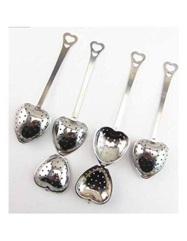 Cucharas Infusoras de Té en Acero Inoxidable HORNO - 12 Piezas