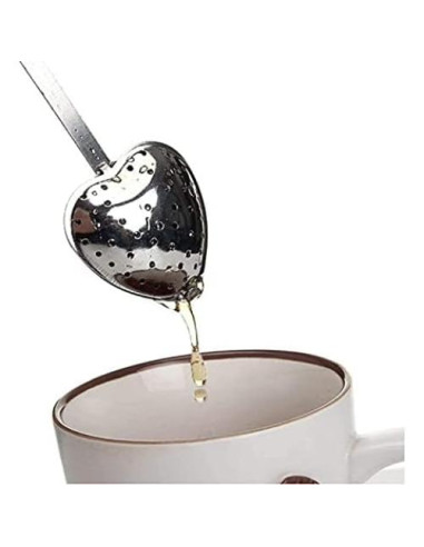 Cucharas Infusoras de Té en Acero Inoxidable HORNO - 12 Piezas