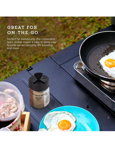 Contenedor Redondo de Especias Kamenstein 6 Compartimentos 10.2 cm