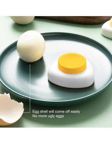 Pinchador de Huevos Duros Elestoria - Pelador Manual de Acero Inoxidable