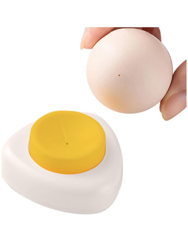 Pinchador de Huevos Duros Elestoria - Pelador Manual de Acero Inoxidable