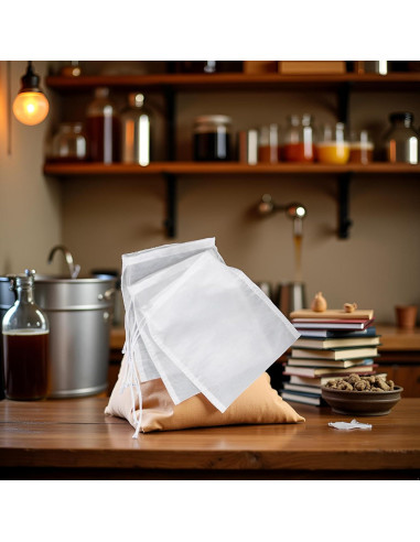 Bolsa de Filtrado Reutilizable Galyacht - Malla Nylon Fina 0.5mm