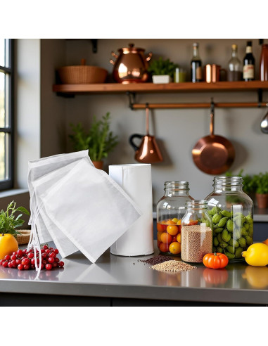 Bolsa de Filtrado Reutilizable Galyacht - Malla Nylon Fina 0.5mm