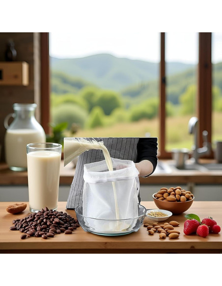 Bolsa de Filtrado Reutilizable Galyacht - Malla Nylon Fina 0.5mm