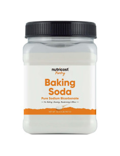 Bicarbonato de sodio Nutricost 907g - Multiusos para hornear y limpiar
