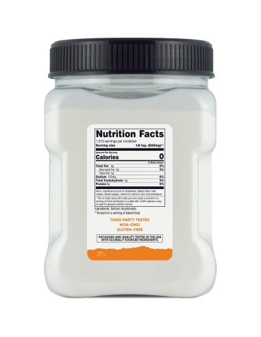 Bicarbonato de sodio Nutricost 907g - Multiusos para hornear y limpiar