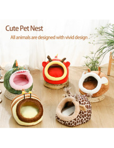 Escondite para Cobaya EAEDMY Grande Jirafas - Cueva Suave 2