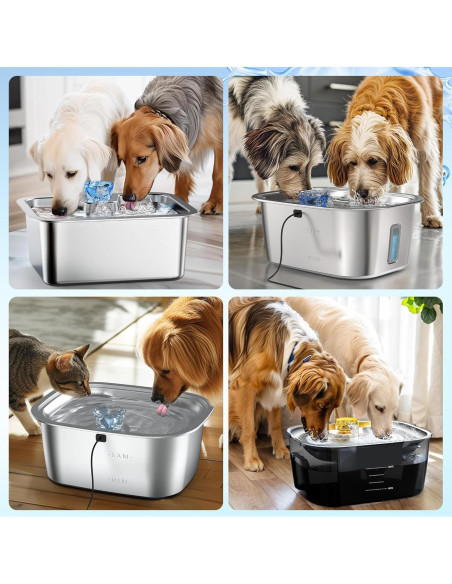 Filtros de Reemplazo PETNF para Fuente de Agua para Perros - 4 Paquetes