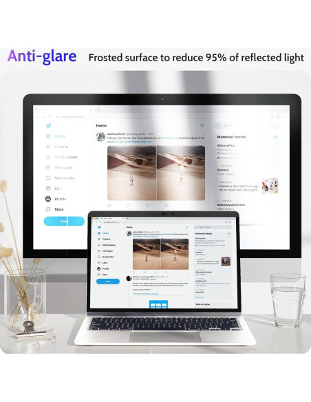 Filtro de Privacidad Magnético Peslv para MacBook Air 13"