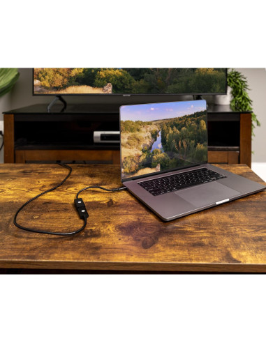 Adaptador HDMI 4K USB-C GE 76050 - Plug & Play, Viaje
