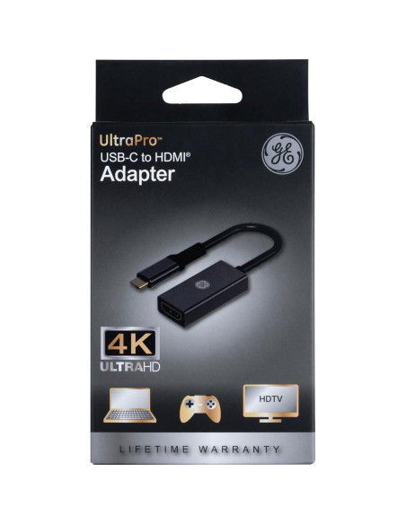 Adaptador HDMI 4K USB-C GE 76050 - Plug & Play, Viaje