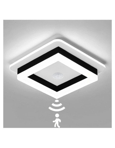 Luz de Techo LED EIDEARAY 24W con Sensor de Movimiento 20cm
