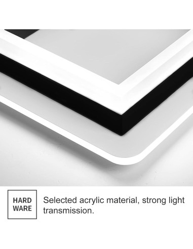 Luz de Techo LED EIDEARAY 24W con Sensor de Movimiento 20cm