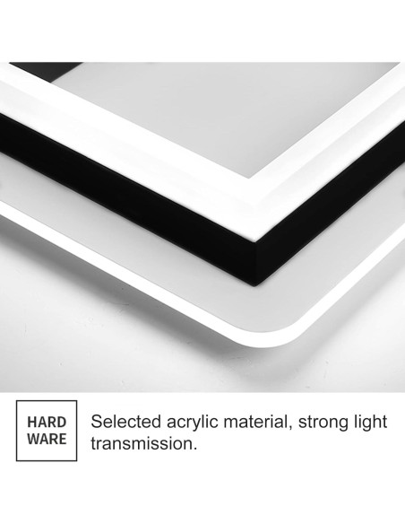 Luz de Techo LED EIDEARAY 24W con Sensor de Movimiento 20cm