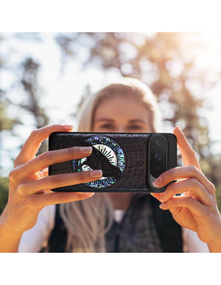 Funda de Madera Magnética Carveit para Google Pixel 9 Pro XL Funda de Madera Magnética Carveit para Google Pixel 9 Pro XL