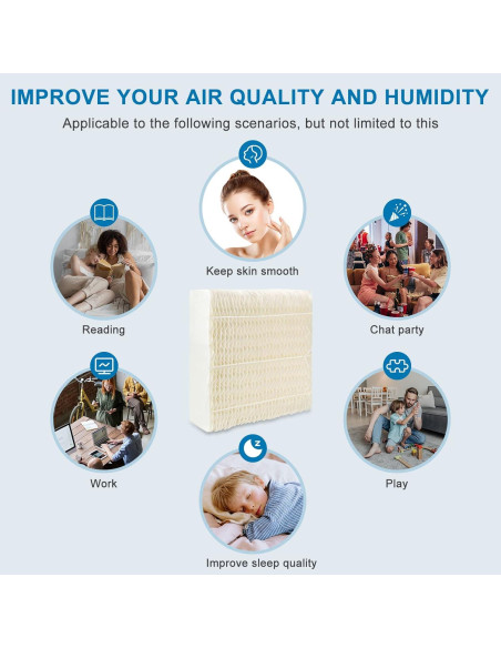 Filtro de Mecha para Humidificador AMI PARTS 1043 Compatible