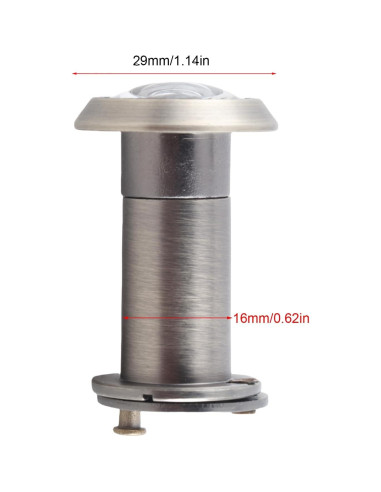 Visor de Puerta Topincn 200 Grados Bronce Verde Alta Resistencia