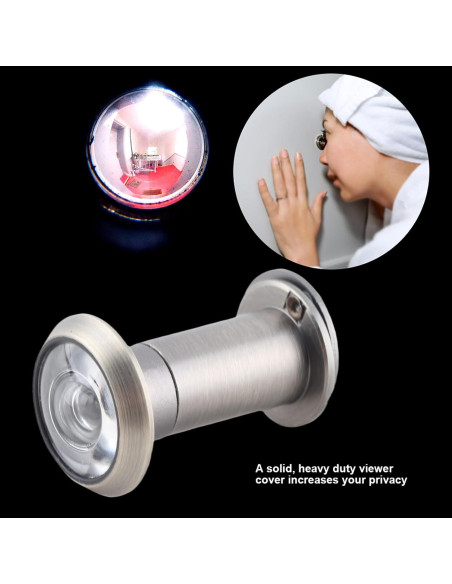 Visor de Puerta Topincn 200 Grados Bronce Verde Alta Resistencia