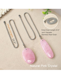 Cadena de Tirar para Ventilador de Techo LEFERS Cuarzo Rosa 31.8cm 2