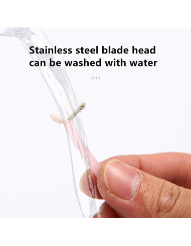 Juego de Mini Cuchillas de Cejas EupHHonycs 6 Piezas Multicolor