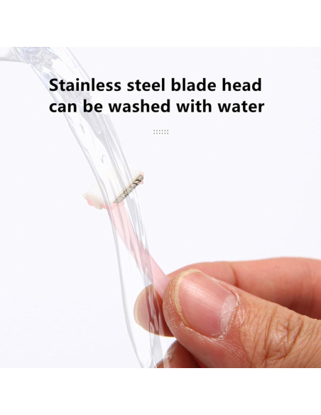 Juego de Mini Cuchillas de Cejas EupHHonycs 6 Piezas Multicolor