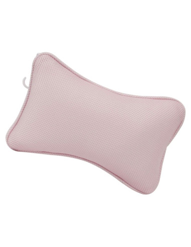 Almohada de Baño Milisten Rosa con Ventosas - Soporte para Cuello