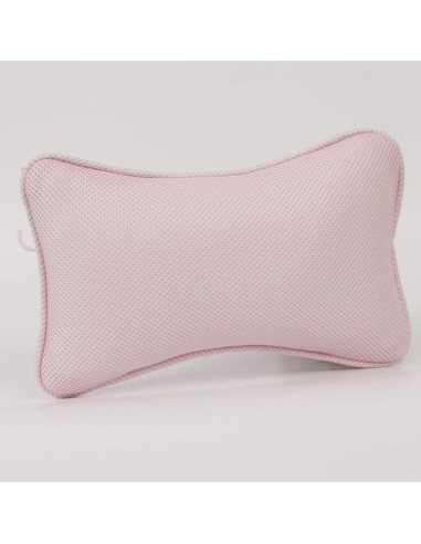 Almohada de Baño Milisten Rosa con Ventosas - Soporte para Cuello