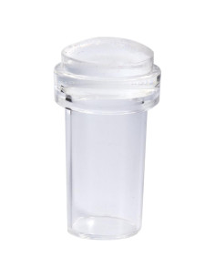 Kit de Estampado de Uñas Yosoo, Estampador y Raspador Transparente