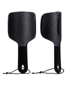 Lima de Pie Curvada Beomeen Doble Cara 2 Piezas Negro