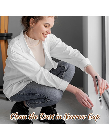 Juego de 4 Pinceles de Pintura Larrel para Detalles 0.94 cm