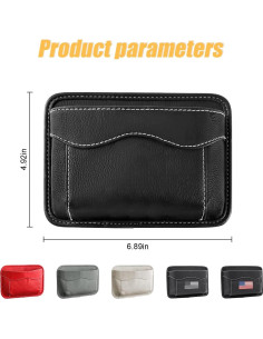 Organizador de Asiento Moly Magnolia Beige - Almacenamiento Cuero PU 2