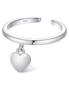 Anillo Abierto de Plata Esterlina 925 CHIC & ARTSY para Mujeres