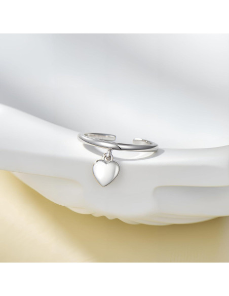 Anillo Abierto de Plata Esterlina 925 CHIC & ARTSY para Mujeres