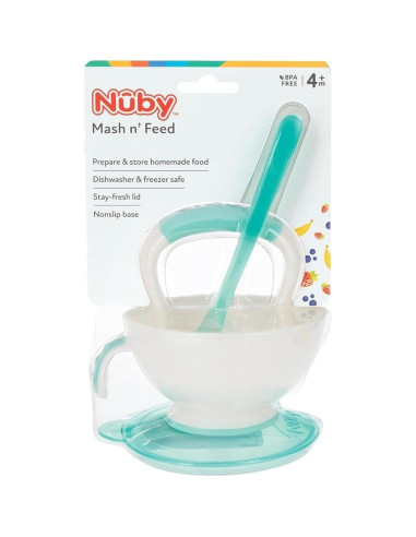 Sistema de Alimentación para Bebés Nuby Garden Fresh 4 Piezas