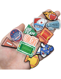 Encantos para Zapatos Deportivos PVC - Fútbol, Baloncesto, Voleibol 2