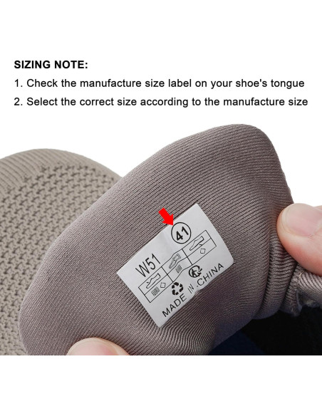 Plantillas de Reemplazo WHITIN para Zapatillas Descalzas 44