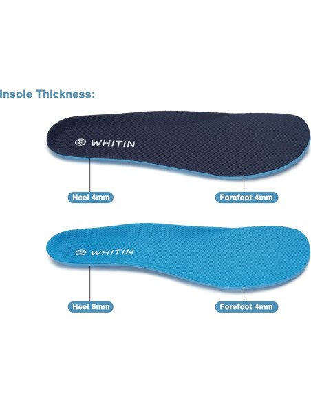 Plantillas de Reemplazo WHITIN para Zapatillas Descalzas 44