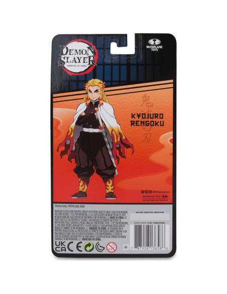 Figura de acción Kyojuro Rengoku 12.7 cm McFarlane Toys
