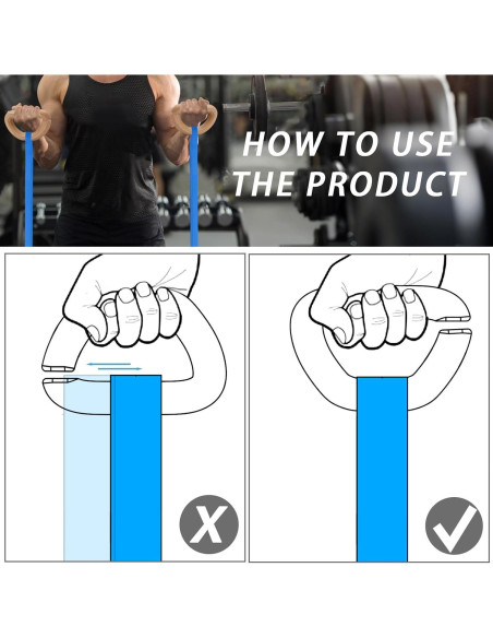 Mangos de Banda de Resistencia J Bryant - Ergonomía y Durabilidad