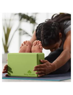 Conjunto de Bloques de Yoga Premium SALUD SAGRADA - 2 Piezas Antideslizantes