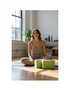 Conjunto de Bloques de Yoga Premium SALUD SAGRADA - 2 Piezas Antideslizantes 2