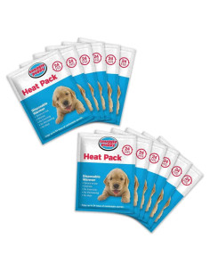 Paquete de 12 Calentadores de Manos Snuggle Puppy Naturales