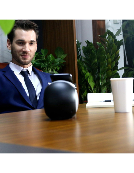 Altavoz Bluetooth CENSHI WN1 Cargador Inalámbrico 10W Negro