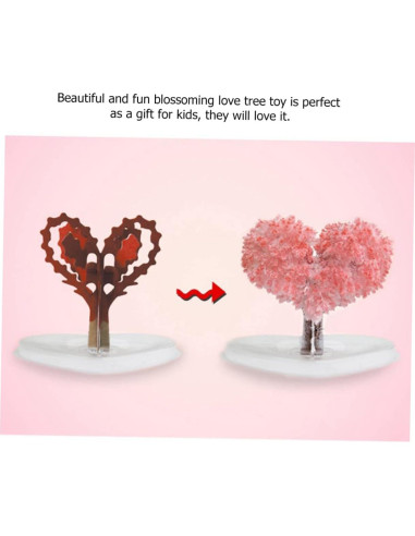 Kit de Crecimiento de Cristales en Forma de Corazón Vaguelly