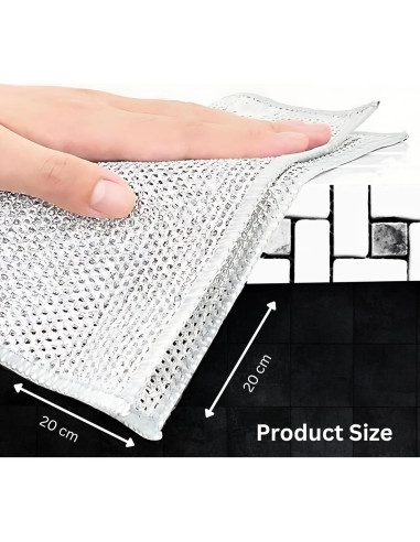 Combo de Limpieza CrafTreat - 2 Cepillos y 6 Paños Reutilizables