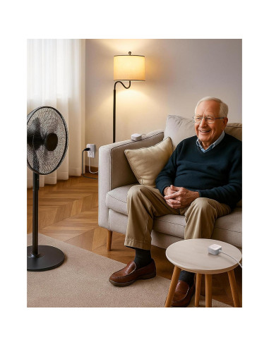 Cable de Extensión SURAIELEC 1.83m con Interruptor Blanco - Paquete de 2